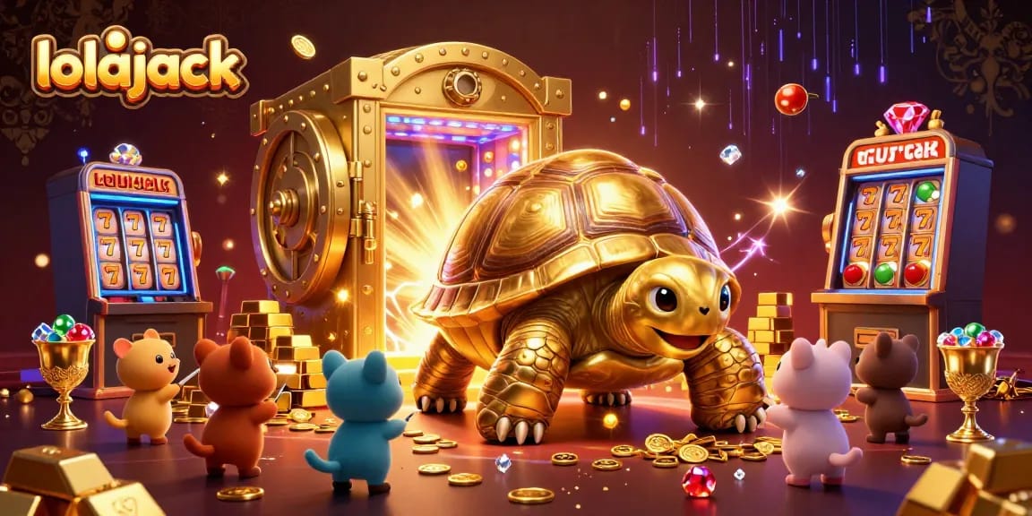 Experience thrilling slots action at lolajack with vibrant games and golden treasures bursting forth.